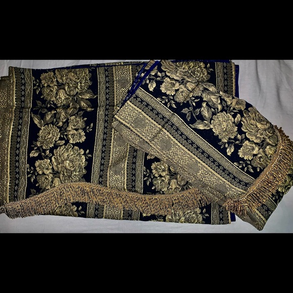 ⭐️🟨CORTINAS GRANDES VINTAGE 🟨⭐️#CA140 - Picture 3 of 7